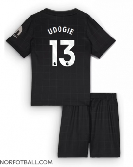 Billige Fotballdrakt Tottenham Hotspur Destiny Udogie #13 Replika Bortedraktsett Barn 2025-26 Kortermet (med bukser)